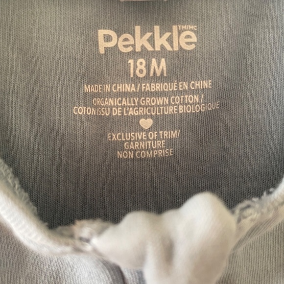 Pekkle 18M - Cotton footed PJ with construction trucks - VGUC - Picture 2 of 4